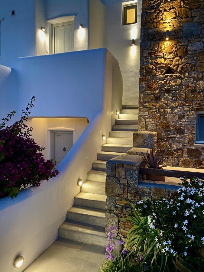Myconian Theros Luxury Suites Ano Mera Esterno foto