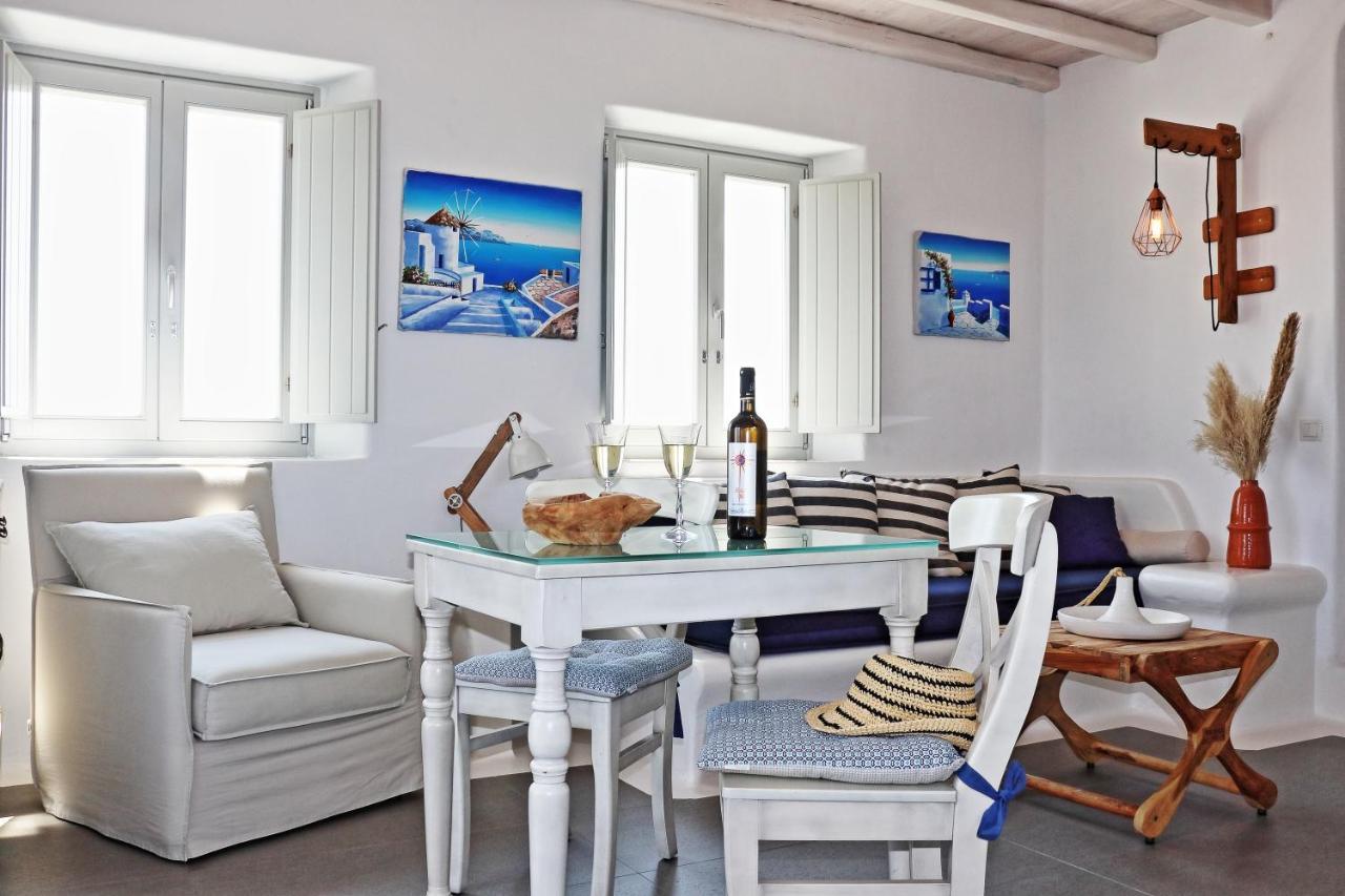 Myconian Theros Luxury Suites Ano Mera Esterno foto