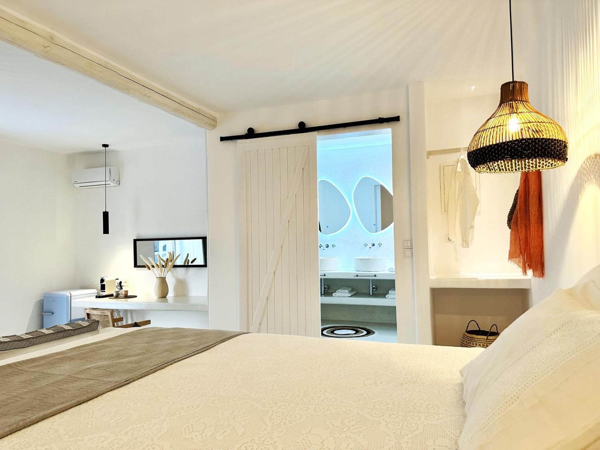 Myconian Theros Luxury Suites Ano Mera Esterno foto