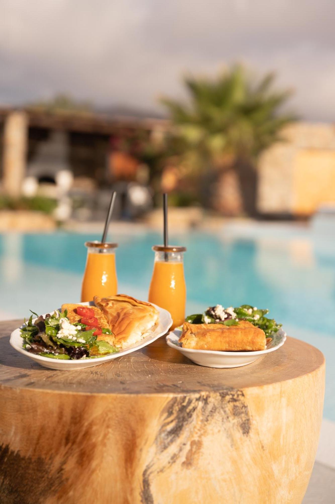 Myconian Theros Luxury Suites Ano Mera Esterno foto